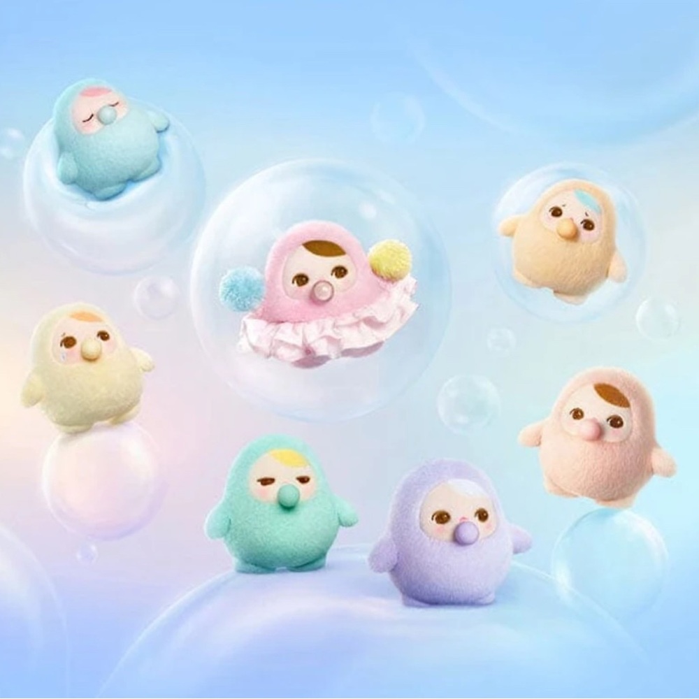 POPMART Pucky Beanie Bubble Up Plush Pendant Confirmed Box